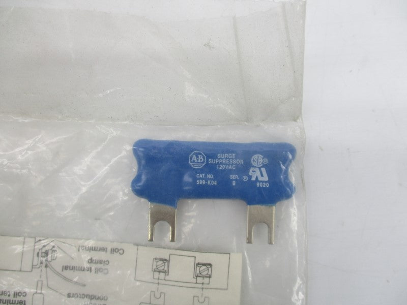 ALLEN BRADLEY 599-K04 SER. B 120VAC NSMP
