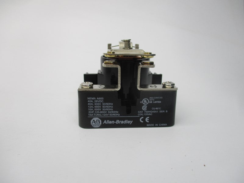 ALLEN BRADLEY 700HG45A1 SER. B 120VAC 40A (WH) NSMP