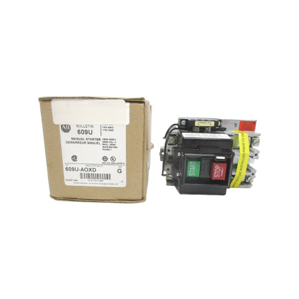 ALLEN BRADLEY 609U-AOXD SER. G 110/115-120V (BR/WH) NSMP