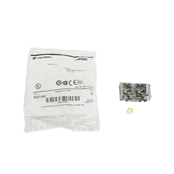 ALLEN BRADLEY 800T-XA2 SER. D 600V (AS PICTURED) NSMP