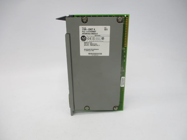 ALLEN BRADLEY 1785-ENET SER. A F/W C 5VDC 2.2A REV. E01 UNMP