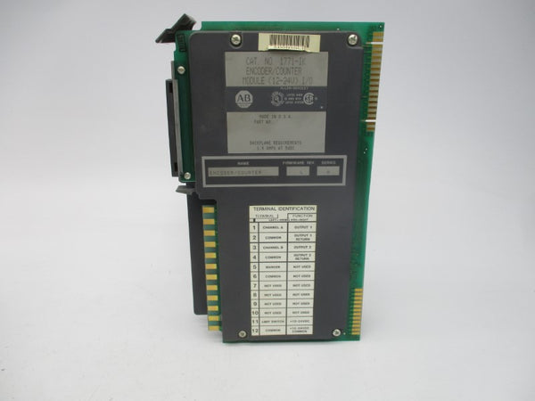 ALLEN BRADLEY 1771-IK SER. A F/W L 12-24V (NO TERMINAL) UNMP