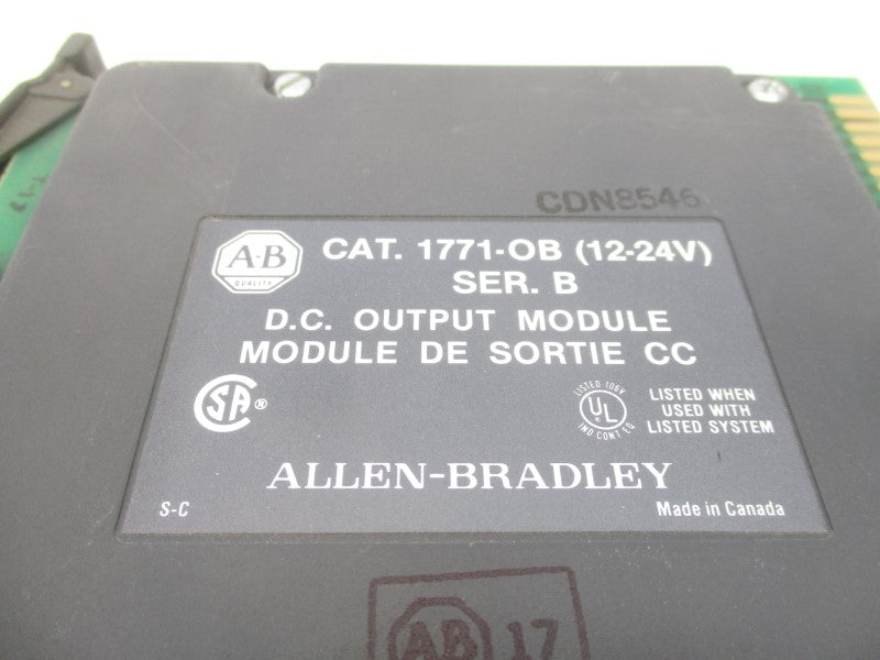 ALLEN BRADLEY 1771-OB SER. B 12-24V UNMP