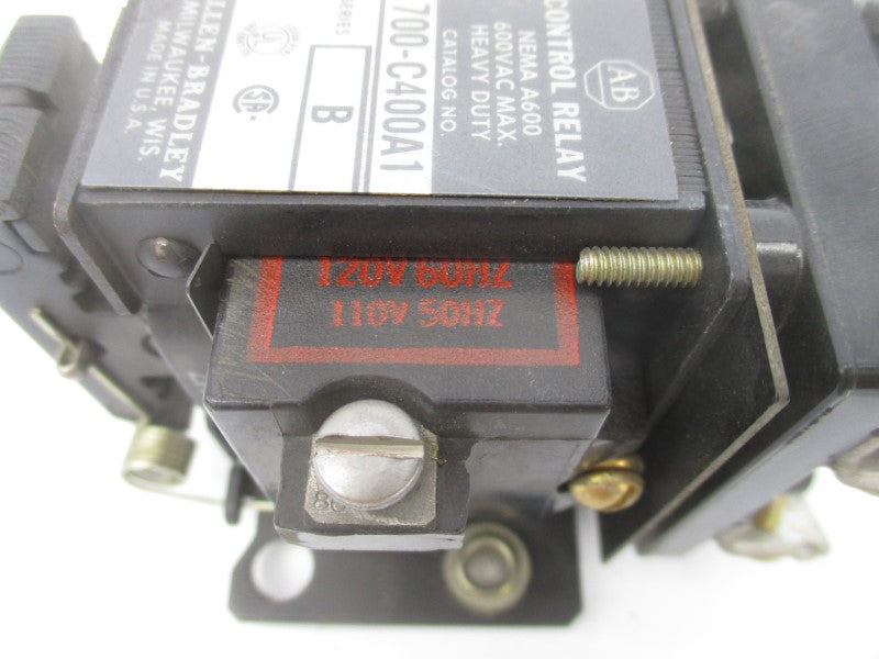 ALLEN BRADLEY 700-C400A1 SER. B 110/120V NSNP