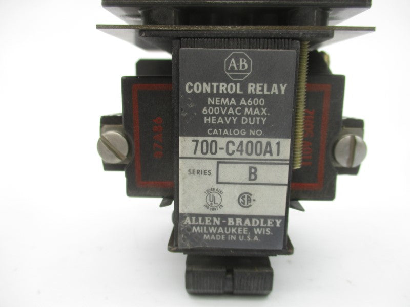 ALLEN BRADLEY 700-C400A1 SER. B 110/120V NSNP