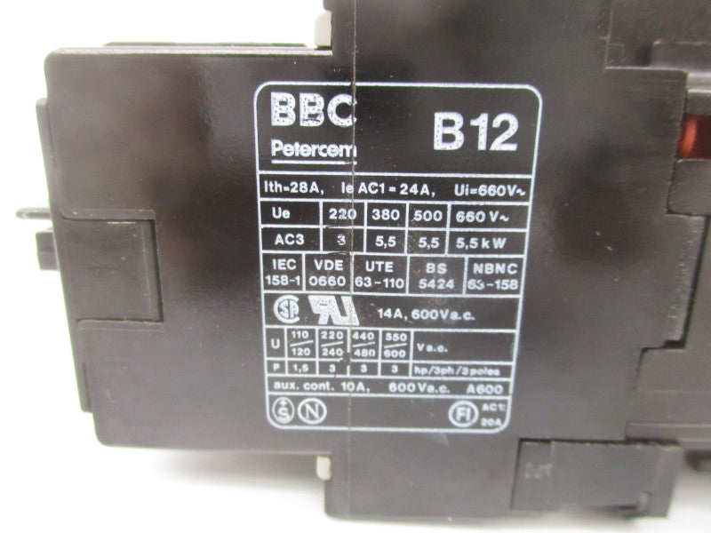 BBC B12-30-22 FPL1621001R0224 110-127V 24A NSMP