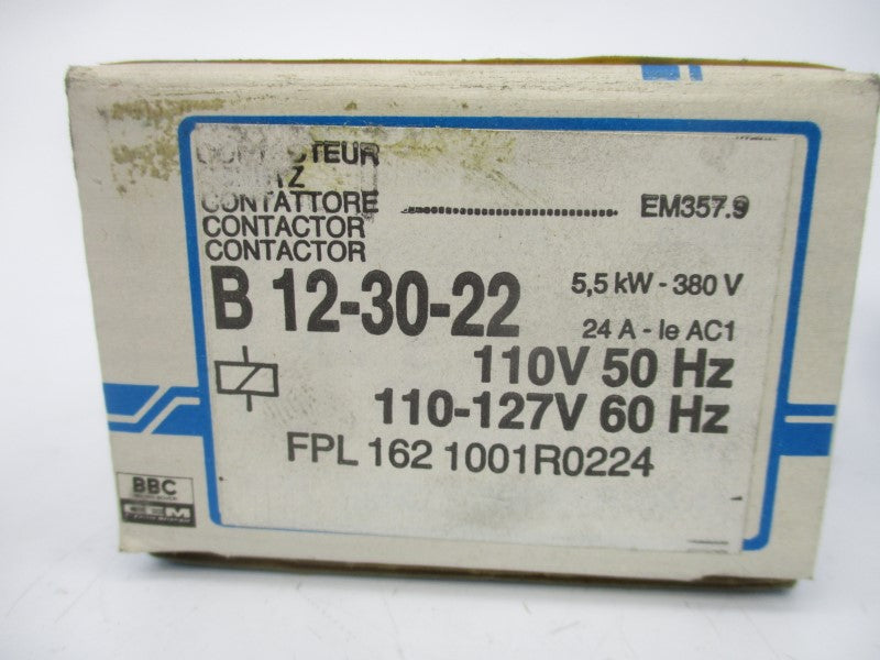 BBC B12-30-22 FPL1621001R0224 110-127V 24A NSMP