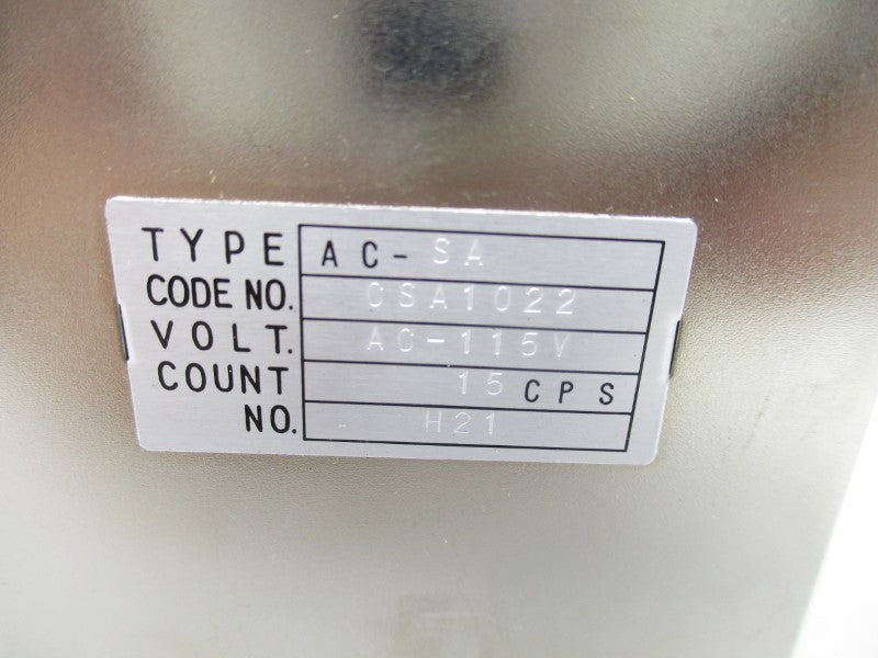 HOKUYO AUTOMATIC AC-SA 115VAC NSMP