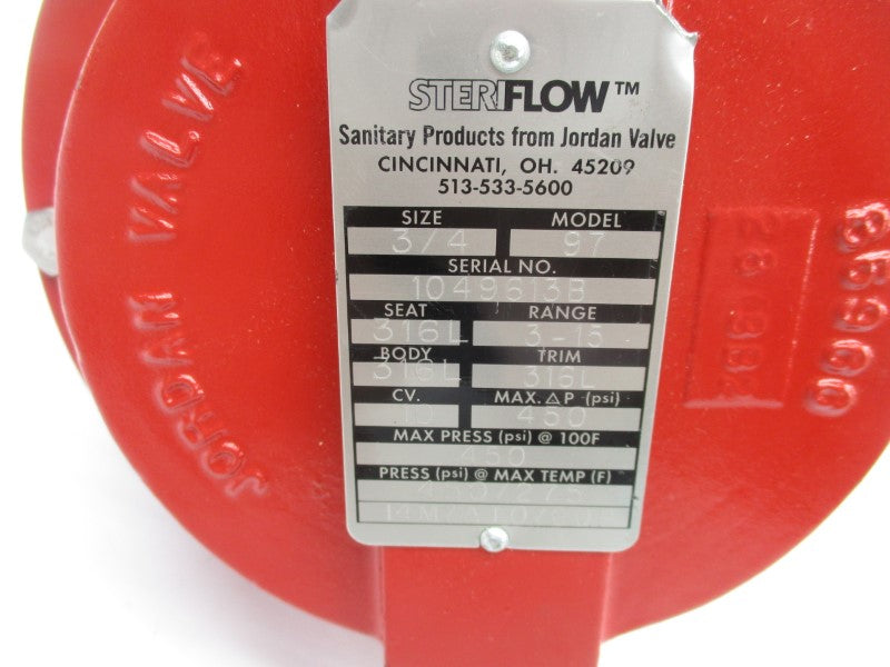 STERIFLOW 97 14M/ATO/EQP 450PSI 3/4" NSNP