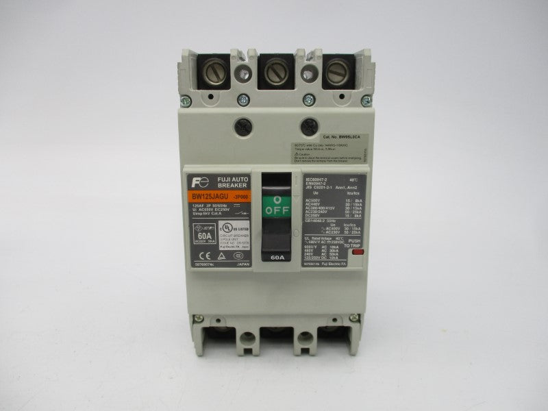 FUJI ELECTRIC BW125JAGU-3P060 690VAC 60A NSMP