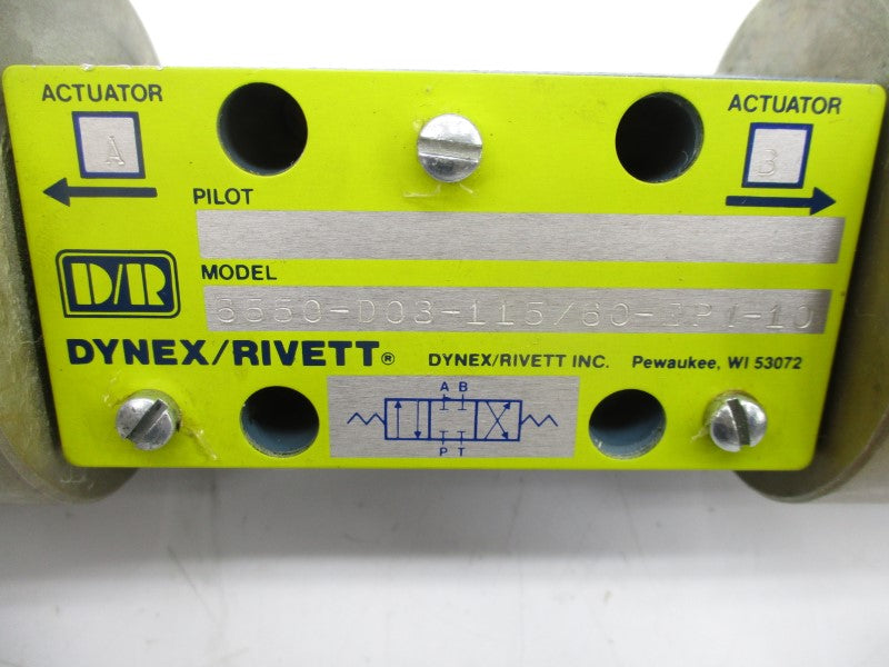 DYNEX 6550-D03-115/60-EPW-10 115VAC NSNP