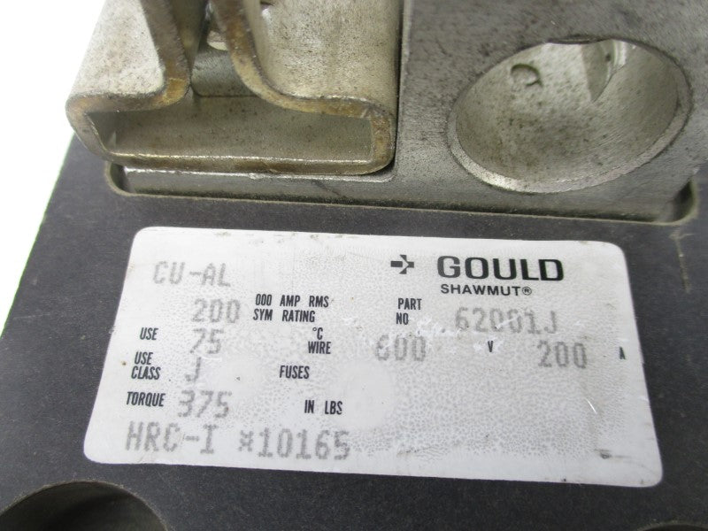 GOULD SHAWMUT 62001J 600V 200A UNMP