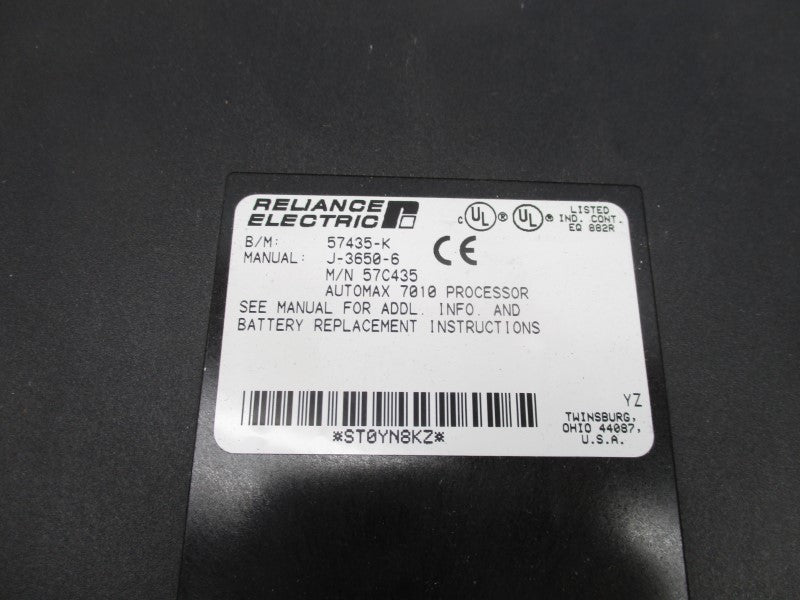 RELIANCE ELECTRIC 57435-K 57C435 (AS PICTURED) UNMP