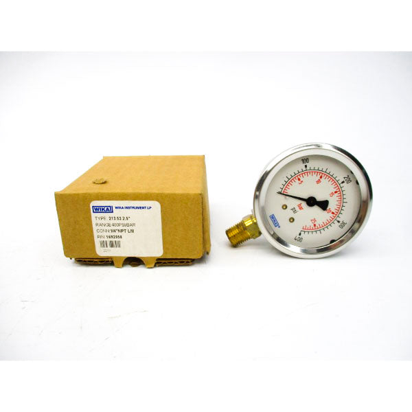WIKA 9692058 0-400PSI 2.5" NSMP