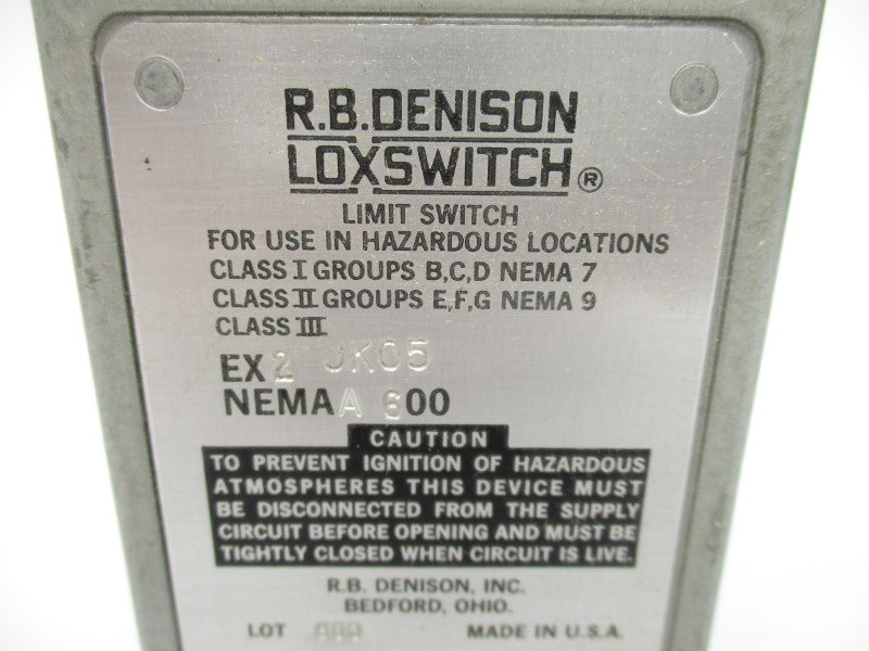 RB DENISON EX2JK05 600V NSMP