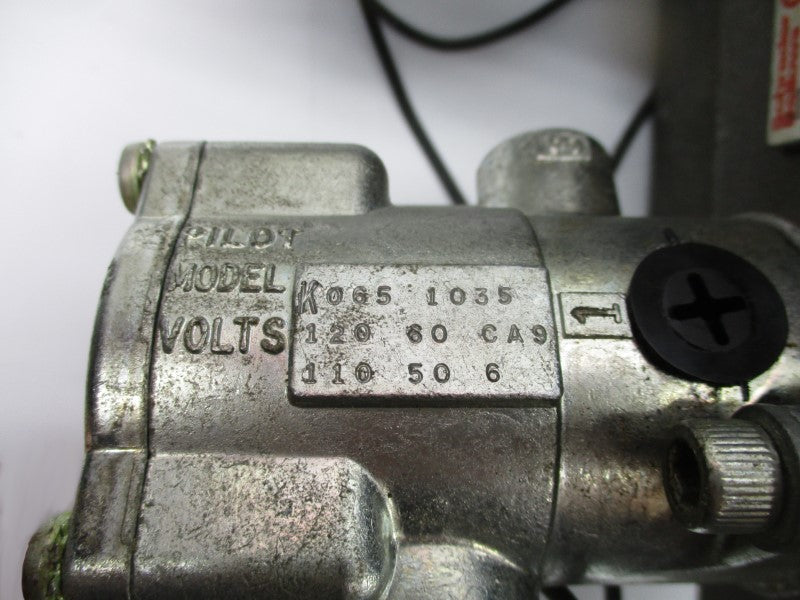 SCHRADER BELLOWS L695B121153 110/120V 140PSI UNMP