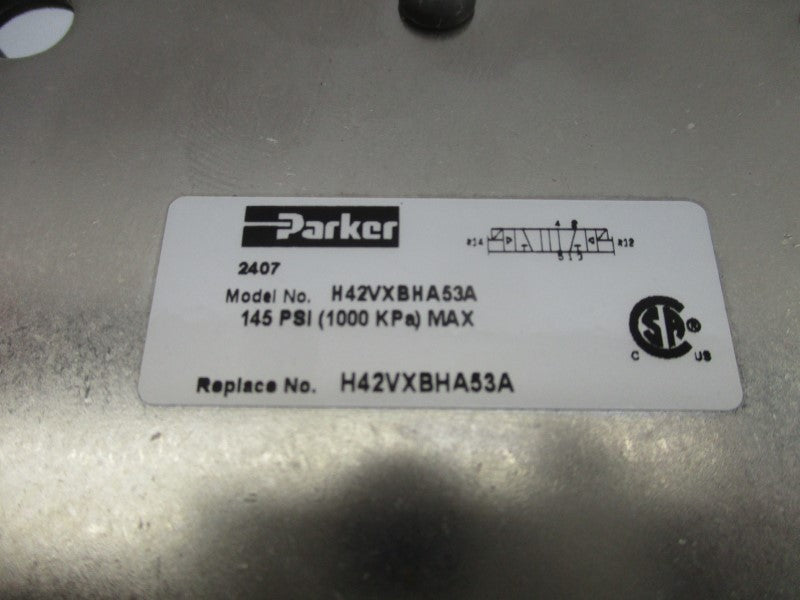 PARKER H42VXBHA53A 110/120V 145PSI NSMP