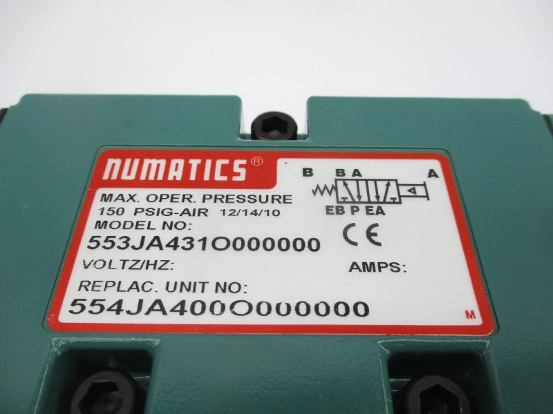 NUMATICS 553JA431O000000 150PSI NSNP
