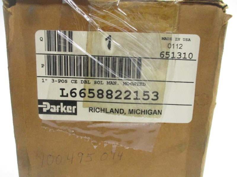 PARKER L6658822153 110/120VAC 140PSI 1" NSMP