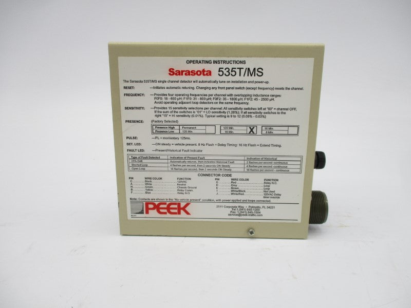 SARASOTA 535T 535T/MS 120VAC NSNP