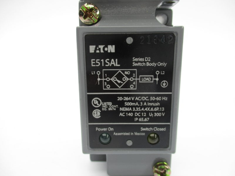 EATON E51ALP1 SER. C1 20-264VAC/DC NSMP