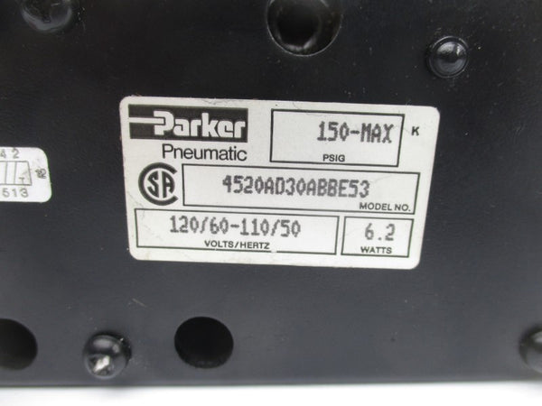 PARKER 4520AD30ABBE53 110/120V 150PSI NSNP