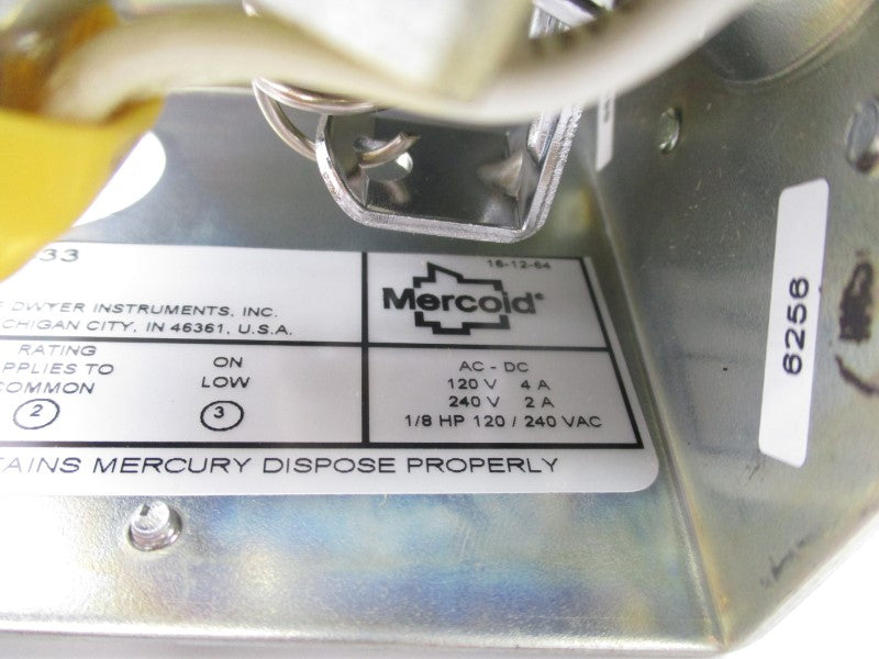 MERCOID CONTROL AP-153-33 120/240VAC-DC -10-50IN NSMP