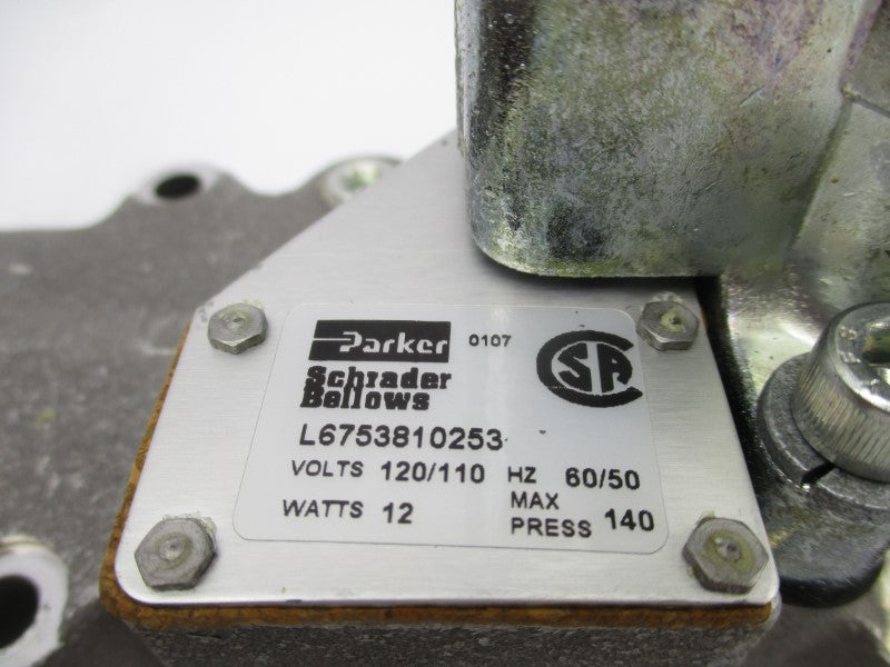 PARKER L6753810253 110/120V 140PSI NSMP
