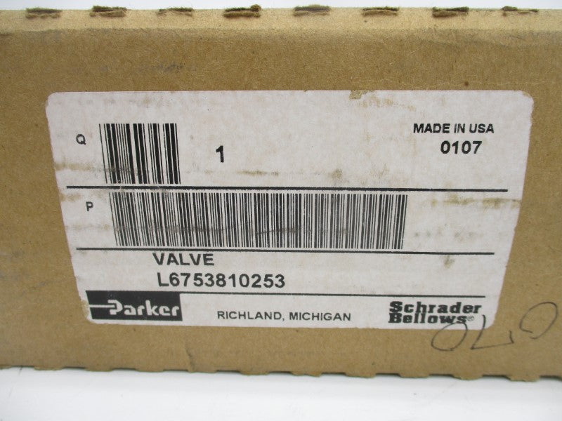 PARKER L6753810253 110/120V 140PSI NSMP