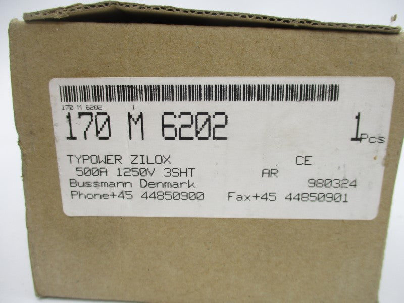 BUSSMANN 170M6202 1250V 500A NSMP