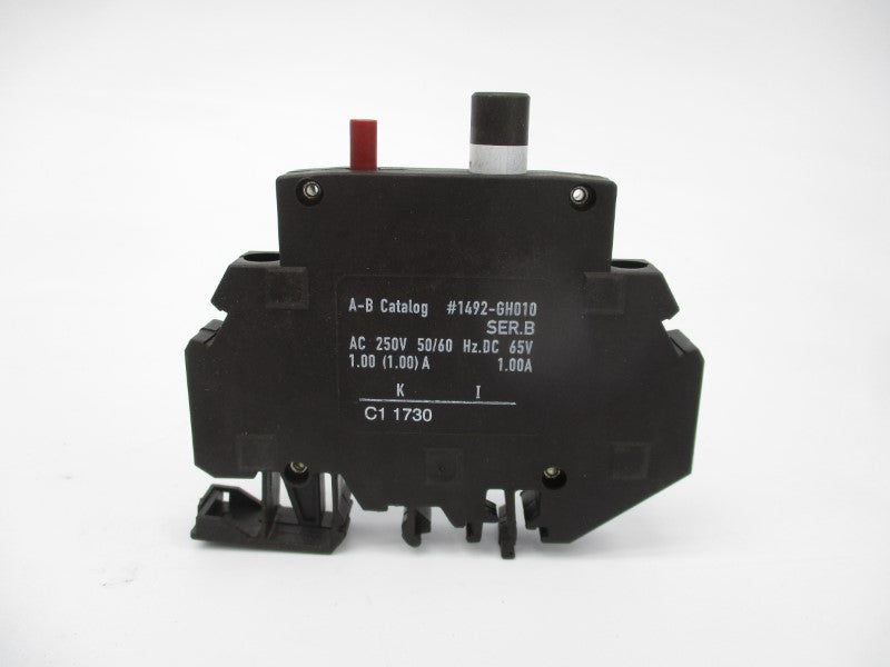 ALLEN BRADLEY 1492-GH010 SER. B 250VAC 1.0A (WH) NSMP