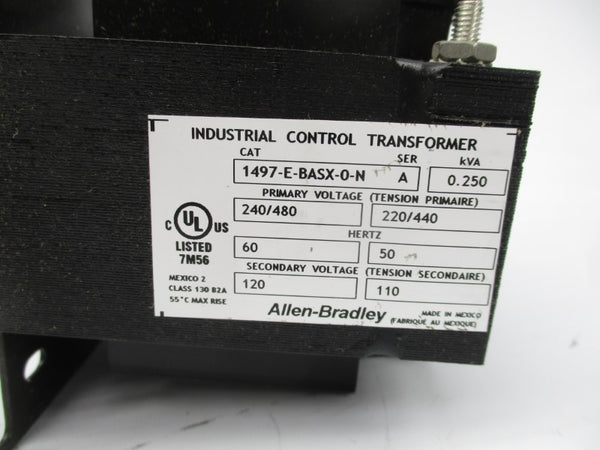 ALLEN BRADLEY 1497-E-BASX-0-N SER. A 480V (BR/WH) NSMP