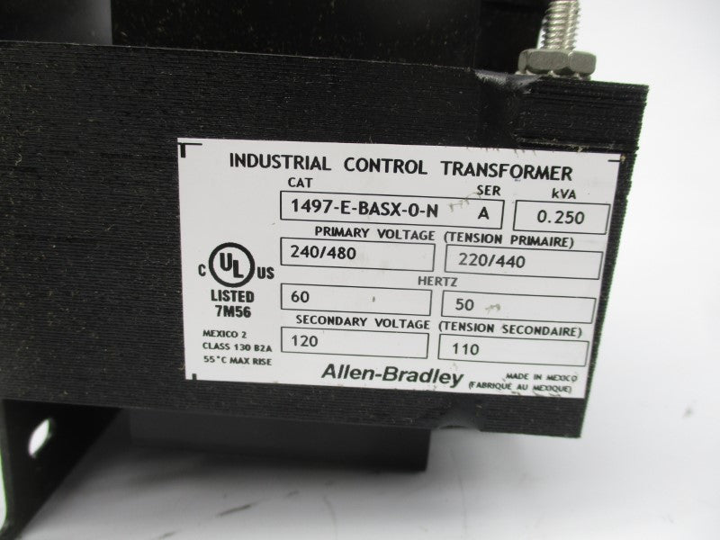 ALLEN BRADLEY 1497-E-BASX-0-N SER. A 480V (BR/WH) NSMP