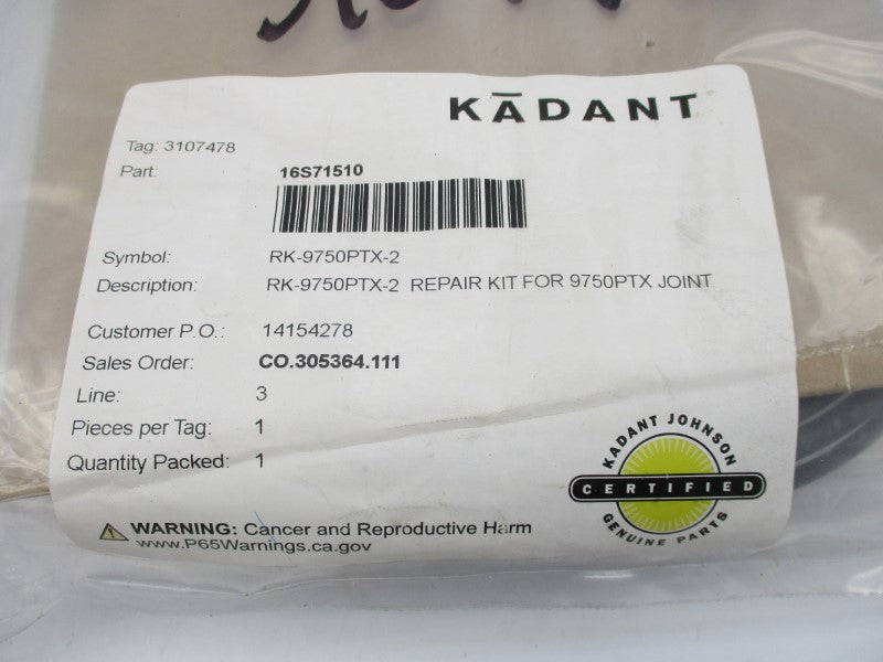 KADANT 16S71510 RK-9750PTX-2 NSMP
