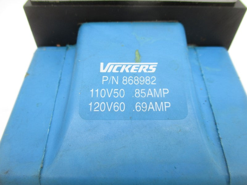 VICKERS DG4S4018CB60 880002 110/120V .85/.69A NSNP