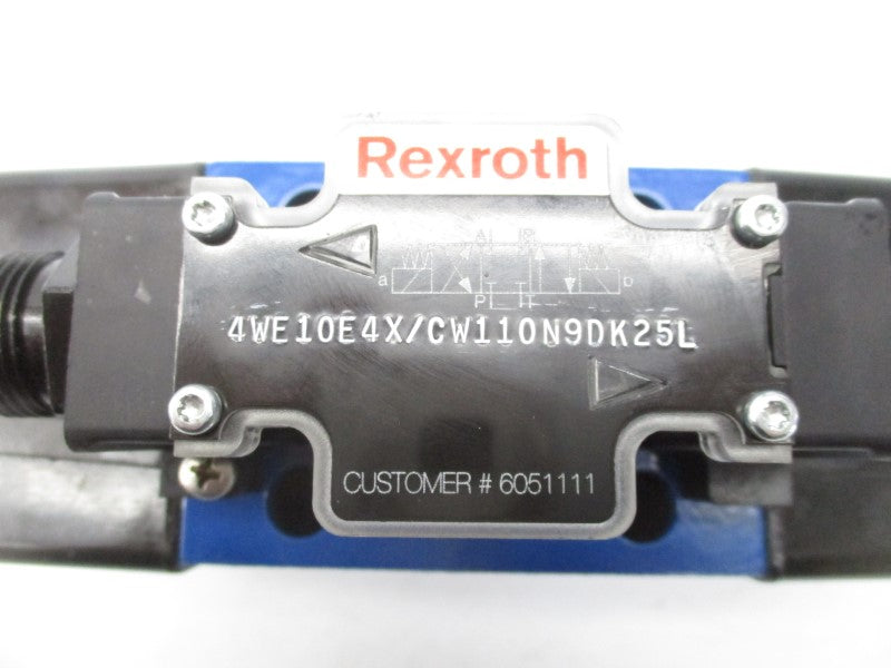 REXROTH 4WE10E4X/CW110N9DK25L 110/120V NSNP-OEM