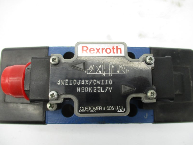 REXROTH 4WE10J4X/CW110N9DK25L/V 110/120V NSNP-OEM