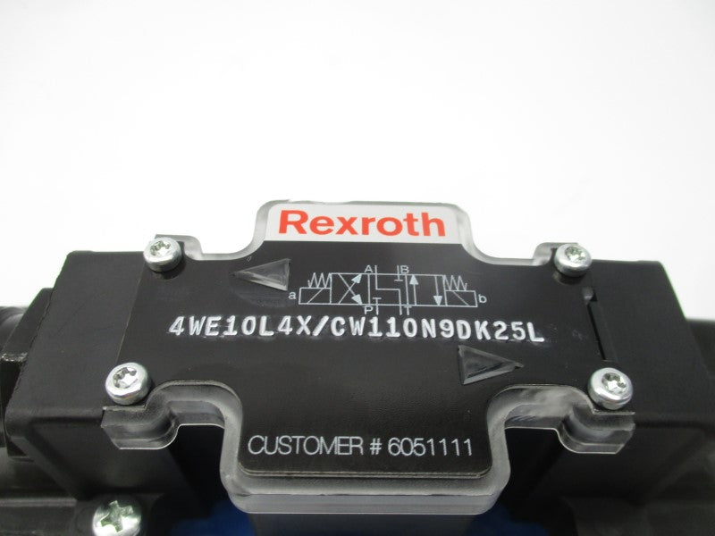 REXROTH 4WE10L4X/CW110N9DK25L 110/120V NSNP-OEM