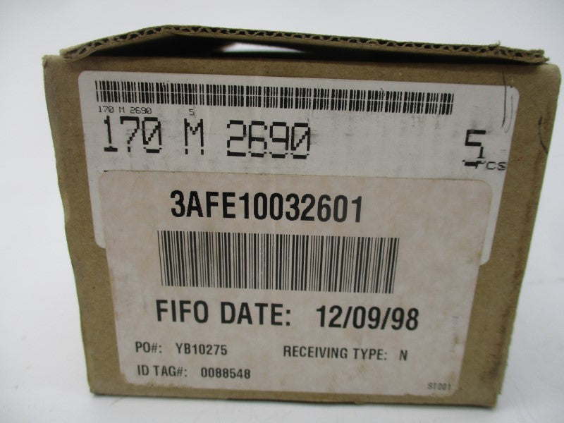 BUSSMANN 170M2690 1000V 10A (PKG OF 5) NSMP-OEM