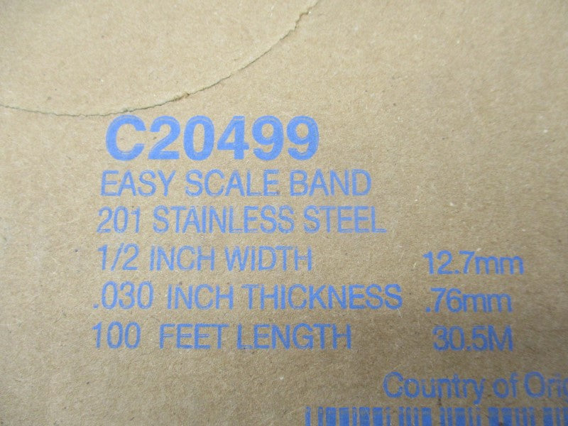 BAND IT C20499 100' NSFS
