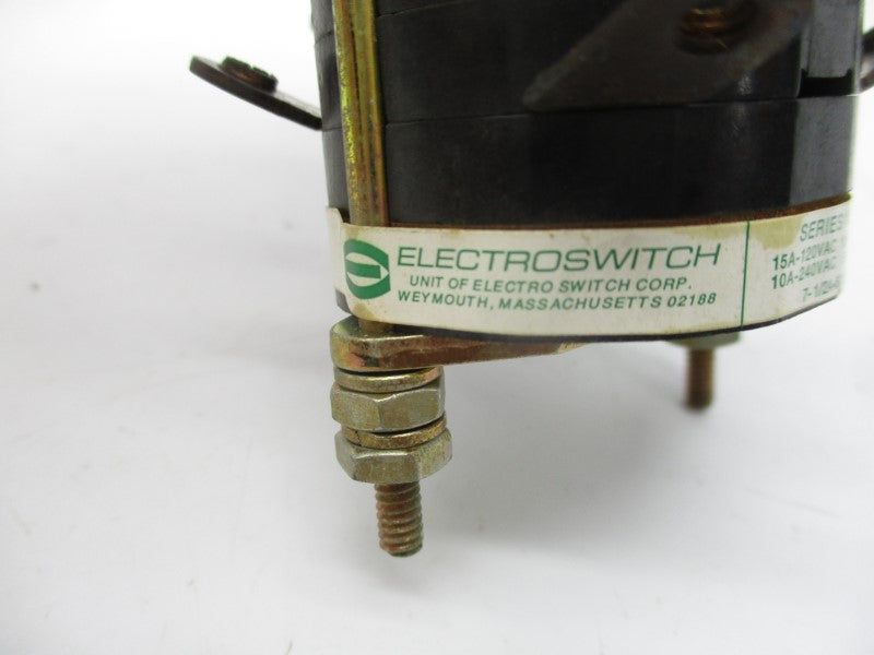ELECTROSWITCH 102108MG 600VAC 3A (AS PICTURED) NSNP