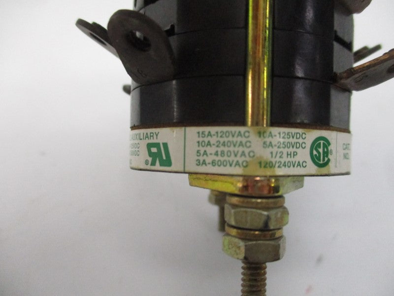 ELECTROSWITCH 102108MG 600VAC 3A (AS PICTURED) NSNP