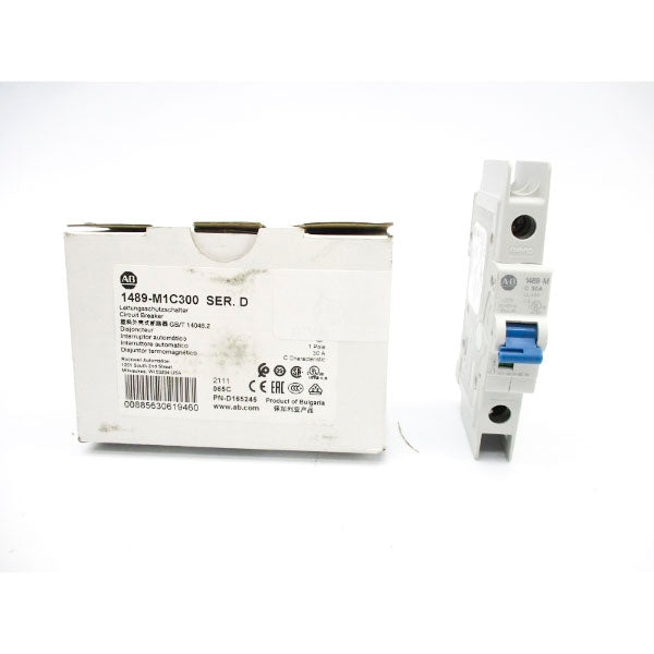 ALLEN BRADLEY 1489-M1C300 SER. D 277VAC 30A (PKG OF 2) NSMP