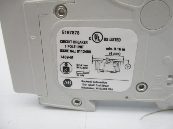 ALLEN BRADLEY 1489-M1C300 SER. D 277VAC 30A (PKG OF 2) NSMP