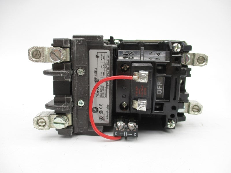 ALLEN BRADLEY 500F-COD920 SER. B 110/115-120V (BR/WH) NSMP
