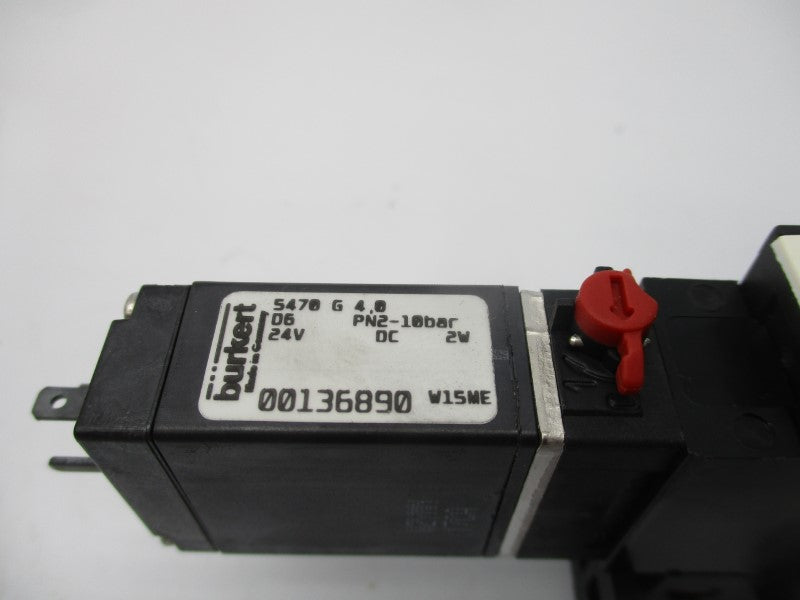 BURKERT 5470G4.0 00136890 24VDC NSNP