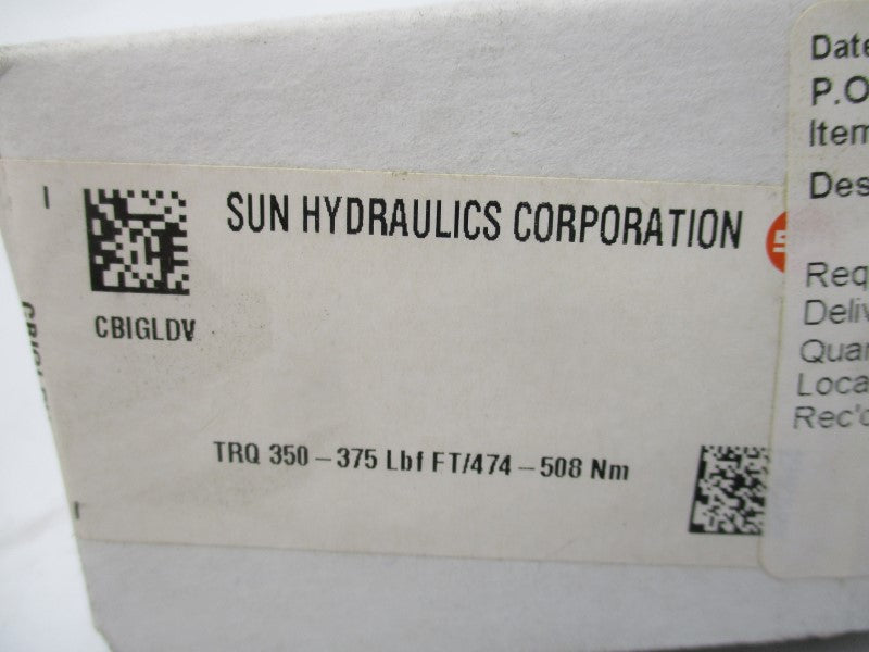 SUN HYDRAULICS CBIGLDV NSFS