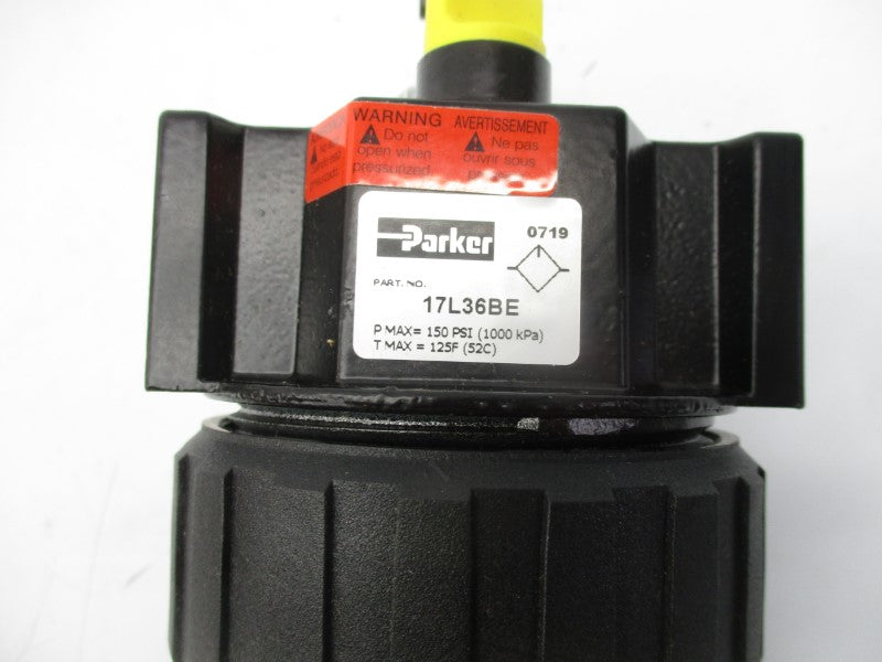 PARKER 17L36BE 150PSI 1/2" NSMP