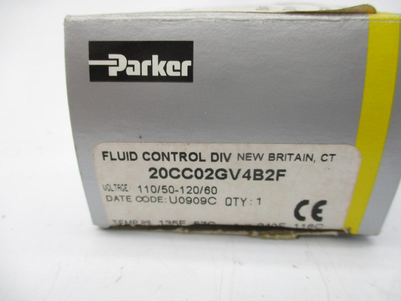 PARKER 20CC02GV4B2F 110/120V 625PSI 1/16" NSMP
