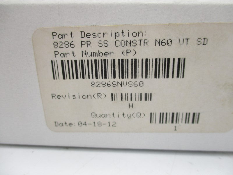 PORTER 8286SNVS60 0-60PSI NSMP